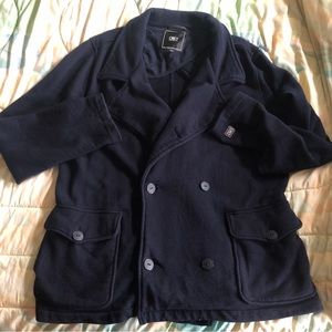 Obey Propaganda Pea Coat 100%cotton size XXL